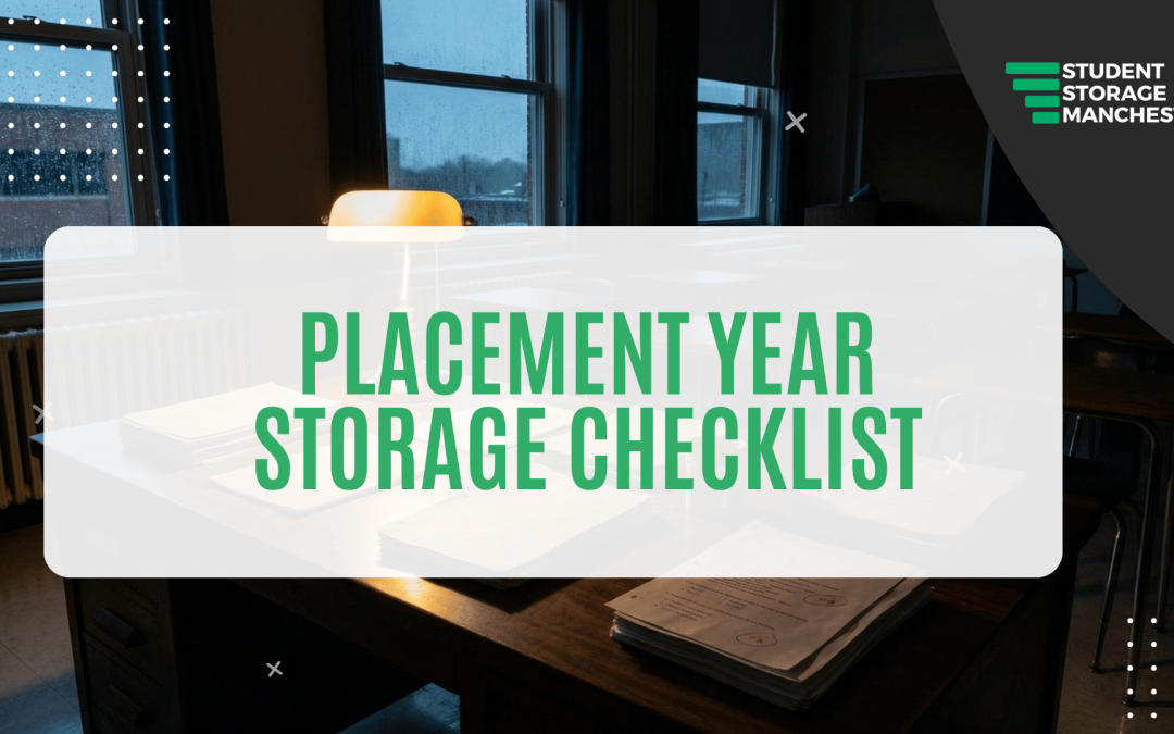 Placement Year Storage Checklist