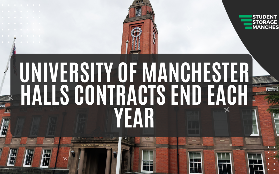 University of Manchester Halls Contracts End Each Year
