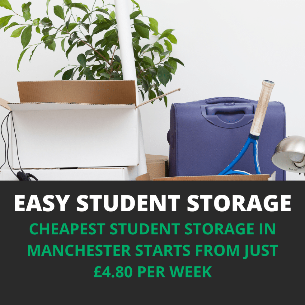 Student Storage Manchester | From £6 P/W | Cheapest Prices